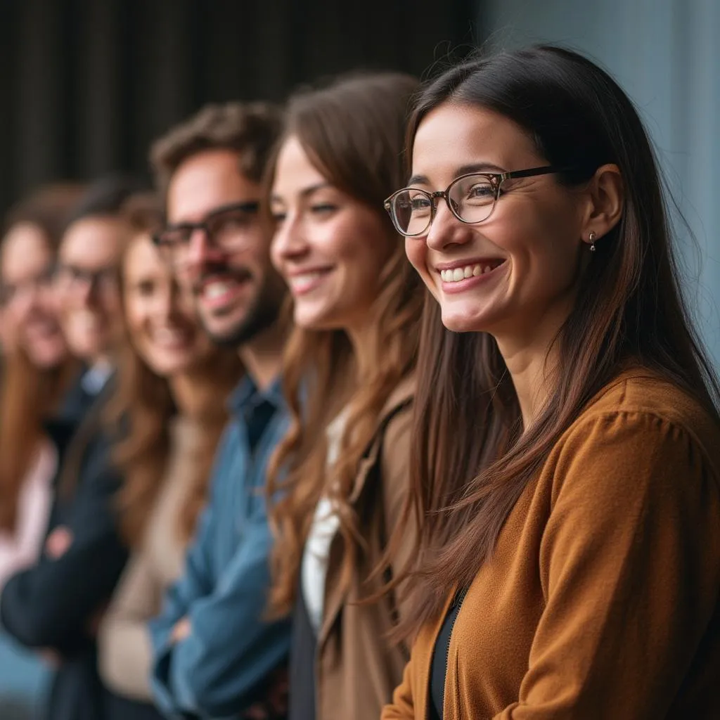 Team di OratoriaPRO Italia in un ambiente collaborativo e dinamico