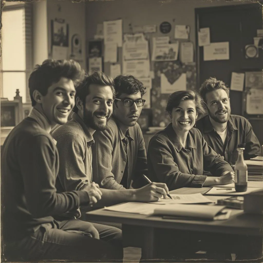 I fondatori di OratoriaPRO Italia in una foto storica dei primi anni
